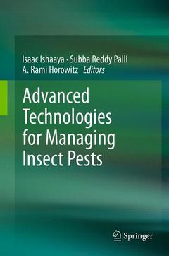 Couverture de l’ouvrage Advanced Technologies for Managing Insect Pests