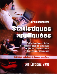 Couverture de l’ouvrage Pack, statistiques appliquées +  Traitement statistique de données avec Excel version 2007et 2010 + Synthèse des outils statistiques