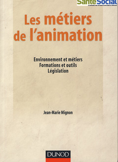 Cover of the book Les métiers de l'animation