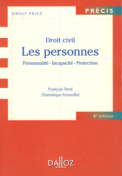 Cover of the book Droit civil. Les personnes. 8e éd.