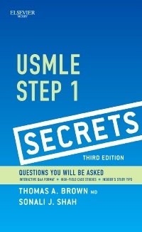 Couverture de l’ouvrage USMLE Step 1 Secrets