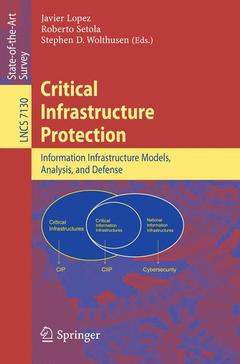Couverture de l’ouvrage Critical Infrastructure Protection