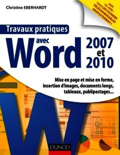 Cover of the book Travaux pratiques avec Word 2007 et 2010