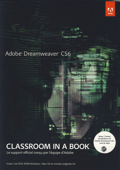 Couverture de l’ouvrage Adobe Dreamweaver CS6 