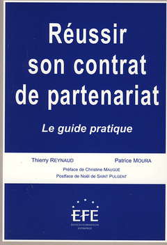 Couverture de l’ouvrage RÉUSSIR SON CONTRAT DE PARTENARIAT
