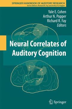 Couverture de l’ouvrage Neural Correlates of Auditory Cognition