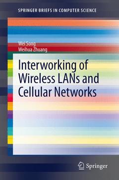Couverture de l’ouvrage Interworking of Wireless LANs and Cellular Networks