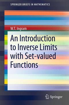 Cover of the book An Introduction to Inverse Limits with Set-valued Functions