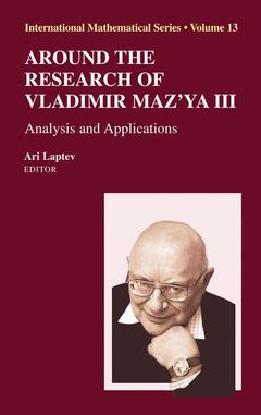 Cover of the book Around the Research of Vladimir Maz'ya III