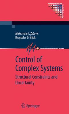 Couverture de l’ouvrage Control of Complex Systems