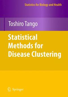 Couverture de l’ouvrage Statistical Methods for Disease Clustering
