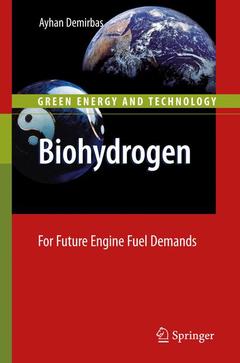 Couverture de l’ouvrage Biohydrogen