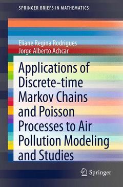 Cover of the book Applications of Discrete-time Markov Chains and Poisson Processes to Air Pollution Modeling and Studies