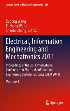 Couverture de l’ouvrage Electrical, Information Engineering and Mechatronics 2011
