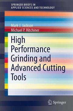 Cover of the book High Performance Grinding and Advanced Cutting Tools