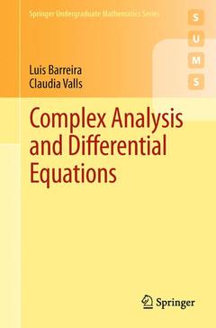 Cover of the book Complex Analysis and Differential Equations