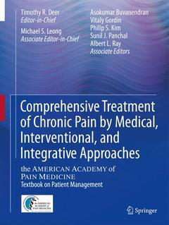 Cover of the book Comprehensive Treatment of Chronic Pain by Medical, Interventional, and Integrative Approaches