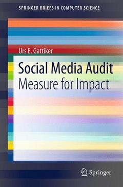 Couverture de l’ouvrage Social Media Audit