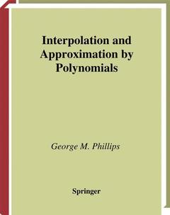Couverture de l’ouvrage Interpolation and Approximation by Polynomials