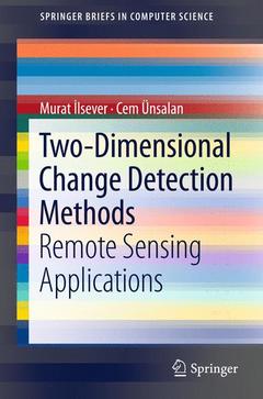 Couverture de l’ouvrage Two-Dimensional Change Detection Methods