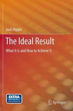 Cover of the book The Ideal Result