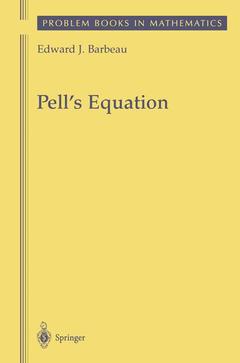 Couverture de l’ouvrage Pell's Equation