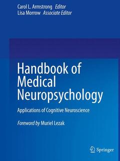 Couverture de l’ouvrage Handbook of Medical Neuropsychology