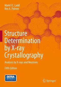 Couverture de l’ouvrage Structure Determination by X-ray Crystallography