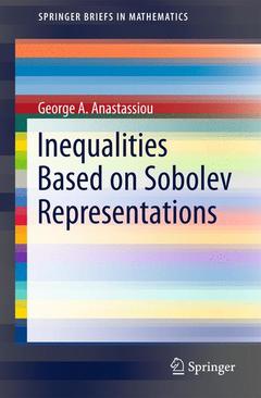 Cover of the book Inequalities Based on Sobolev Representations