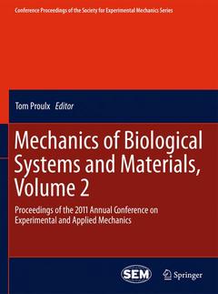 Cover of the book Mechanics of Biological Systems and Materials, Volume 2
