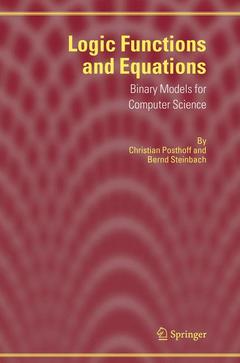 Couverture de l’ouvrage Logic Functions and Equations