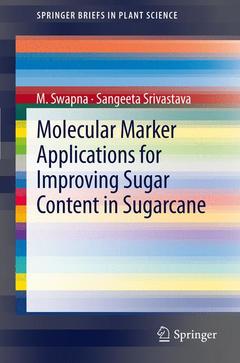 Couverture de l’ouvrage Molecular Marker Applications for Improving Sugar Content in Sugarcane