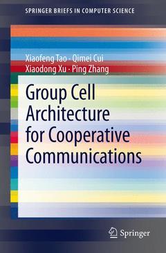 Couverture de l’ouvrage Group Cell Architecture for Cooperative Communications