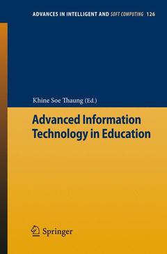 Couverture de l’ouvrage Advanced Information Technology in Education