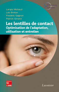 Cover of the book Les lentilles de contact 