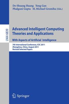 Cover of the book Advanced Intelligent Computing Theories and Applications