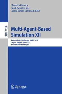 Couverture de l’ouvrage Multi-Agent-Based Simulation XII
