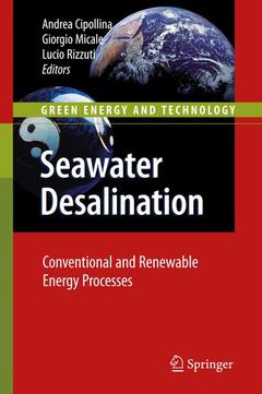 Couverture de l’ouvrage Seawater Desalination
