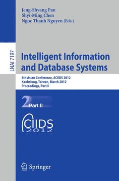 Couverture de l’ouvrage Intelligent Information and Database Systems