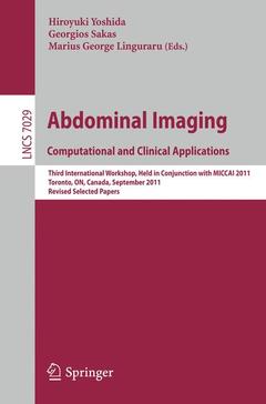 Couverture de l’ouvrage Abdominal Imaging: Computational and Clinical Applications