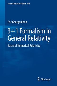 Couverture de l’ouvrage 3+1 Formalism in General Relativity