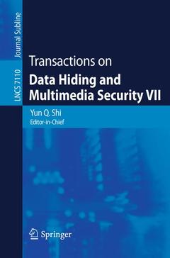 Cover of the book Transactions on Data Hiding and Multimedia Security VII