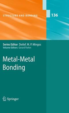 Couverture de l’ouvrage Metal-Metal Bonding