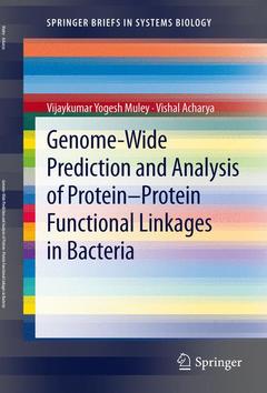 Cover of the book Genome-Wide Prediction and Analysis of Protein-Protein Functional Linkages in Bacteria