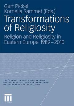 Cover of the book Transformations of Religiosity
