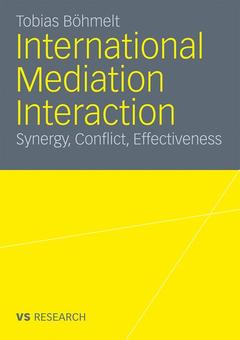 Couverture de l’ouvrage International Mediation Interaction