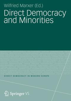 Couverture de l’ouvrage Direct Democracy and Minorities
