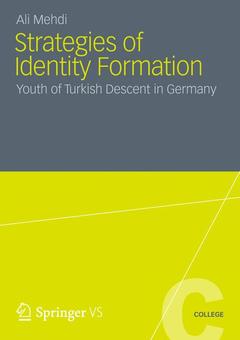 Couverture de l’ouvrage Strategies of Identity Formation