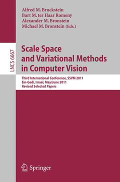 Couverture de l’ouvrage Scale Space and Variational Methods in Computer Vision