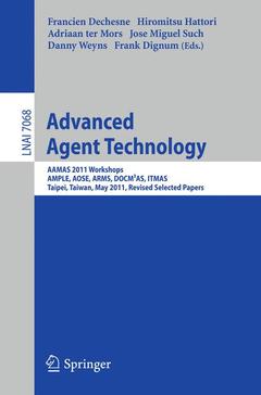 Couverture de l’ouvrage Advanced Agent Technology